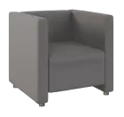 MIRA 1 křeslo, látka tmavě šedá